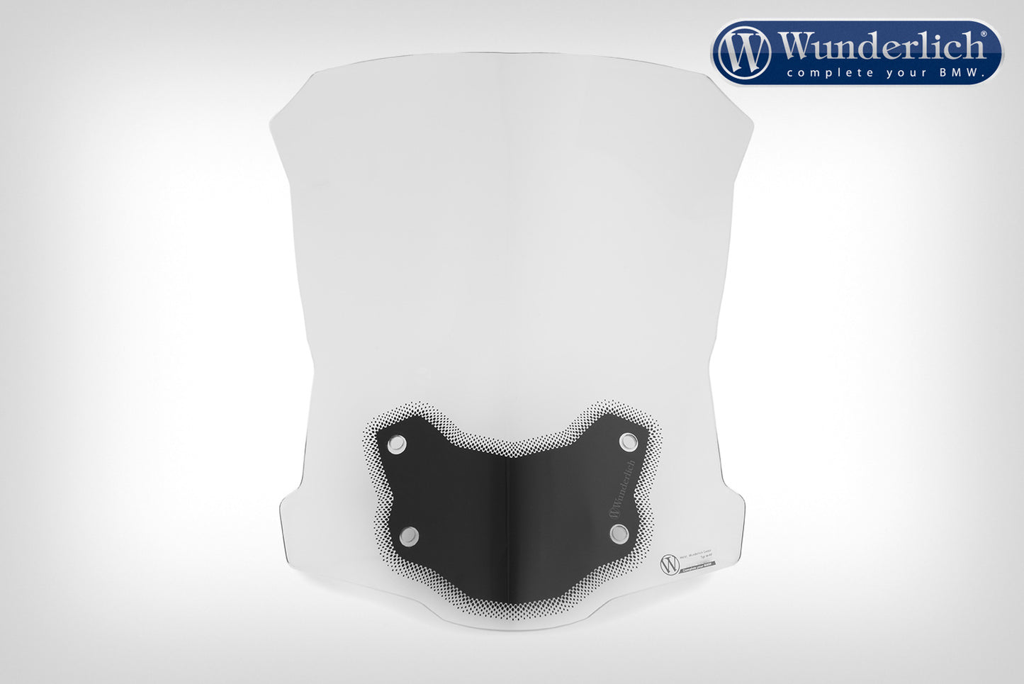 Wunderlich Windscreen ERGO - For models with original board socket - clear