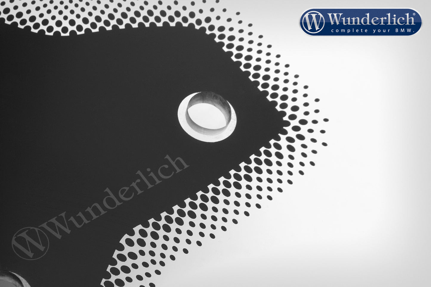 Wunderlich windshield »MARATHON« - For models without original board socket - clear