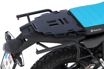 Luggage rack for passenger seat - black