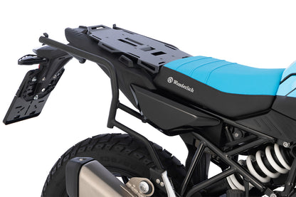 Luggage rack for passenger seat - black