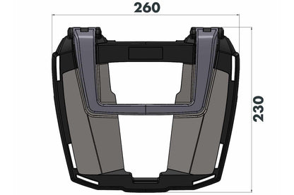 Hepco&Becker EASYRACK top case carrier R nineT Pure