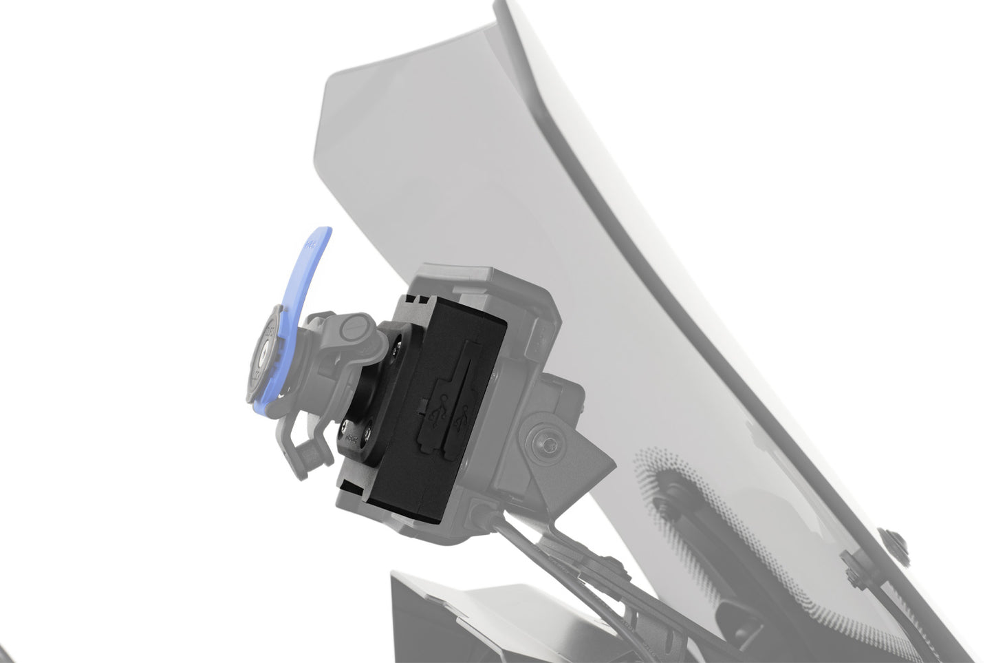USB Charging Box with Quad Lock Adapter