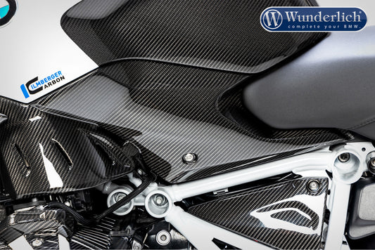Ilmberger Side cover for lower tank R 1250 R - left - carbon