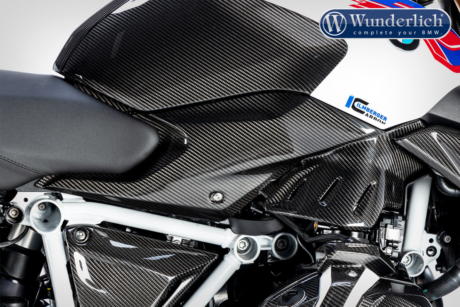 Cover R Side Lower Ilmberger Side cover for lower tank R 1250 R - right - carbon ...