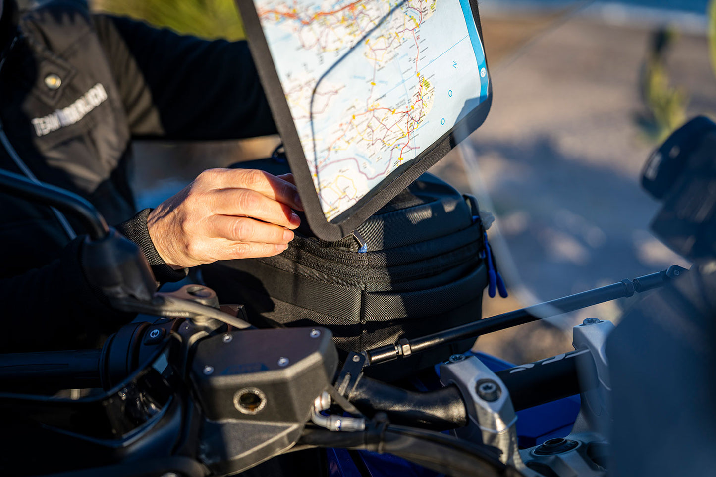 Wunderlich tablet and map case for CLICK BAG - DIN A4