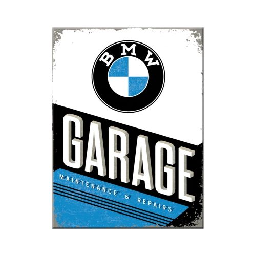 BMW Garage Magnet 6 x 8 cm Nostalgic-Art