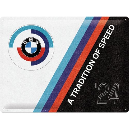 BMW Tradition of Speed sign 30 x 40cm – Nostalgic-Art