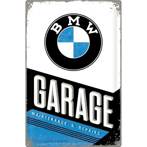 BMW XL Garage sign 40 x 60 cm – Nostalgic-Art