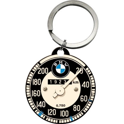 BMW Speedometer key chain round – Nostalgic Art – Wunderlich Australia