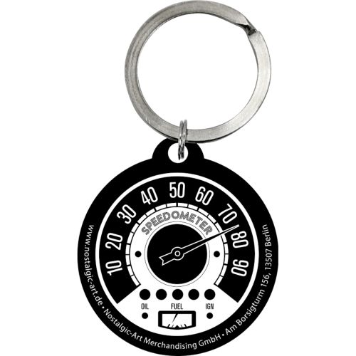 BMW Speedo round key ring  – Nostalgic Art
