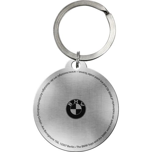 BMW Logo key chain round – Nostalgic Art