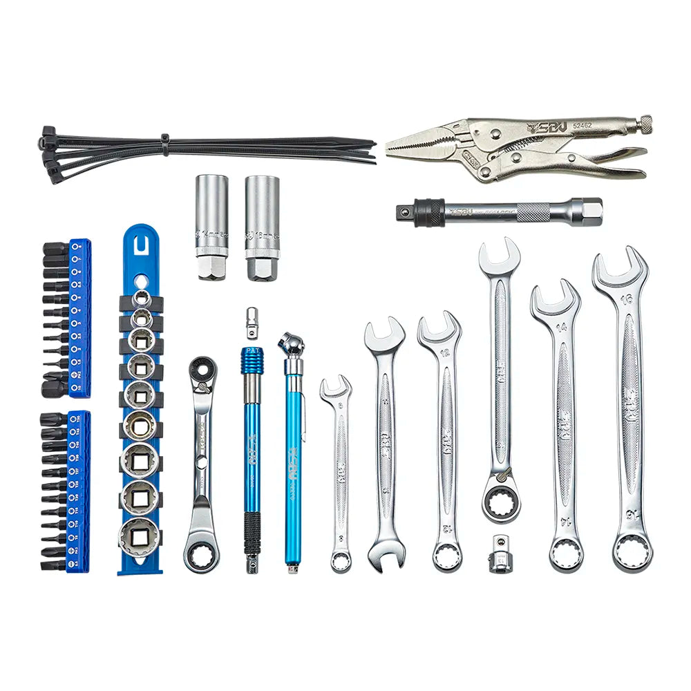 SBV TOOLS Basic Adventure Motorcycle Tool Set