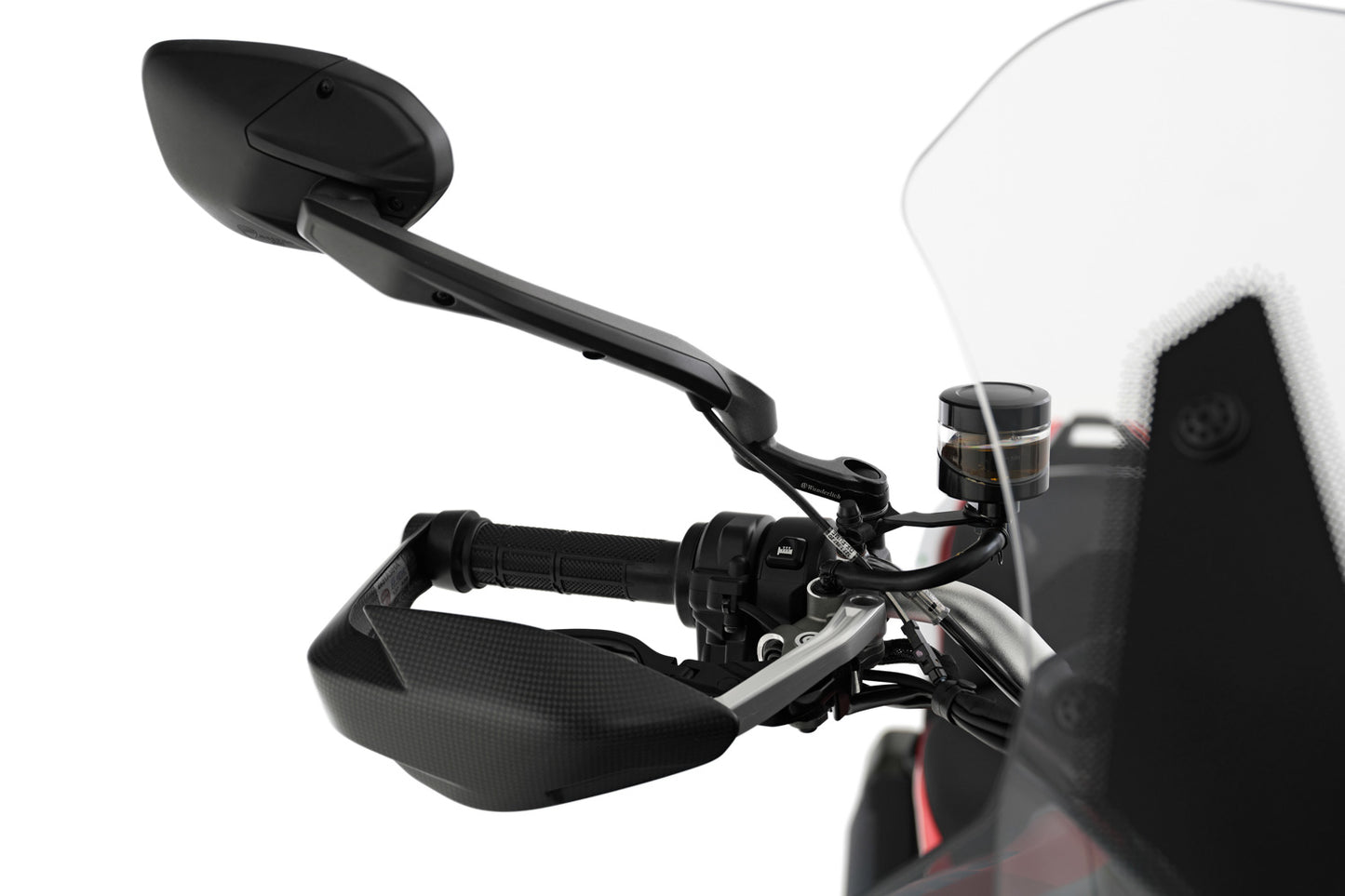 Wunderlich Mirror Adapter up + wide Ducati Multistrada and DesertX