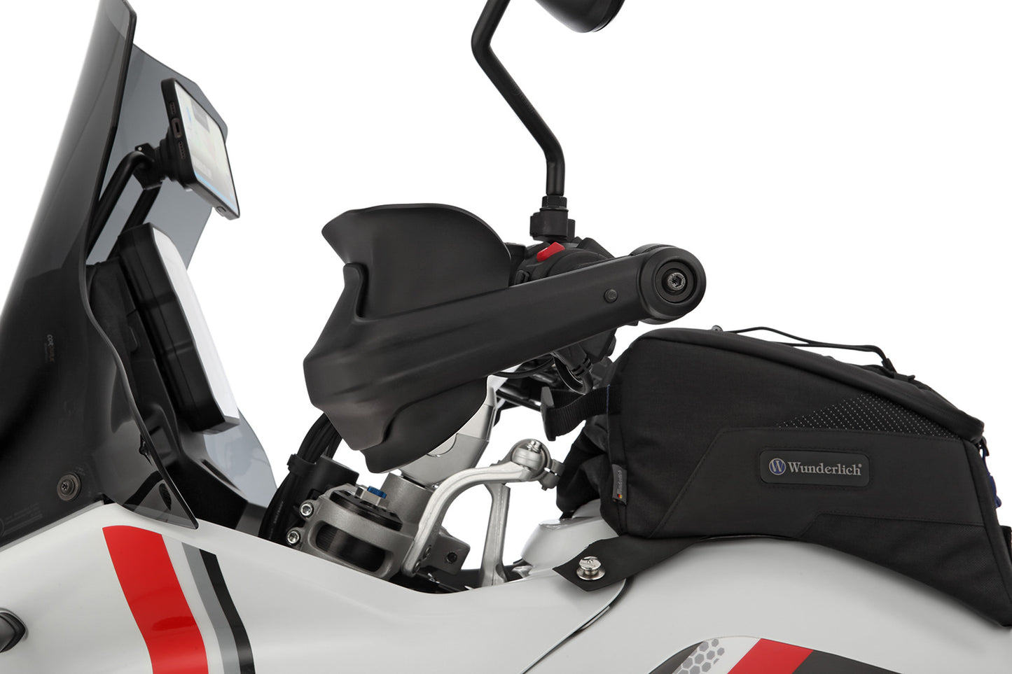 Wunderlich Hand guard extension ERGO DesertX - black