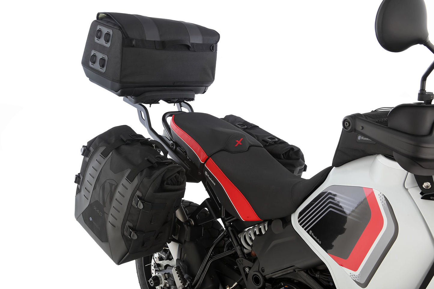 Top case carrier X-RACK - black