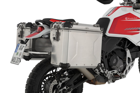 Wunderlich EXTREME case set - regular - without lock cylinder - aluminum