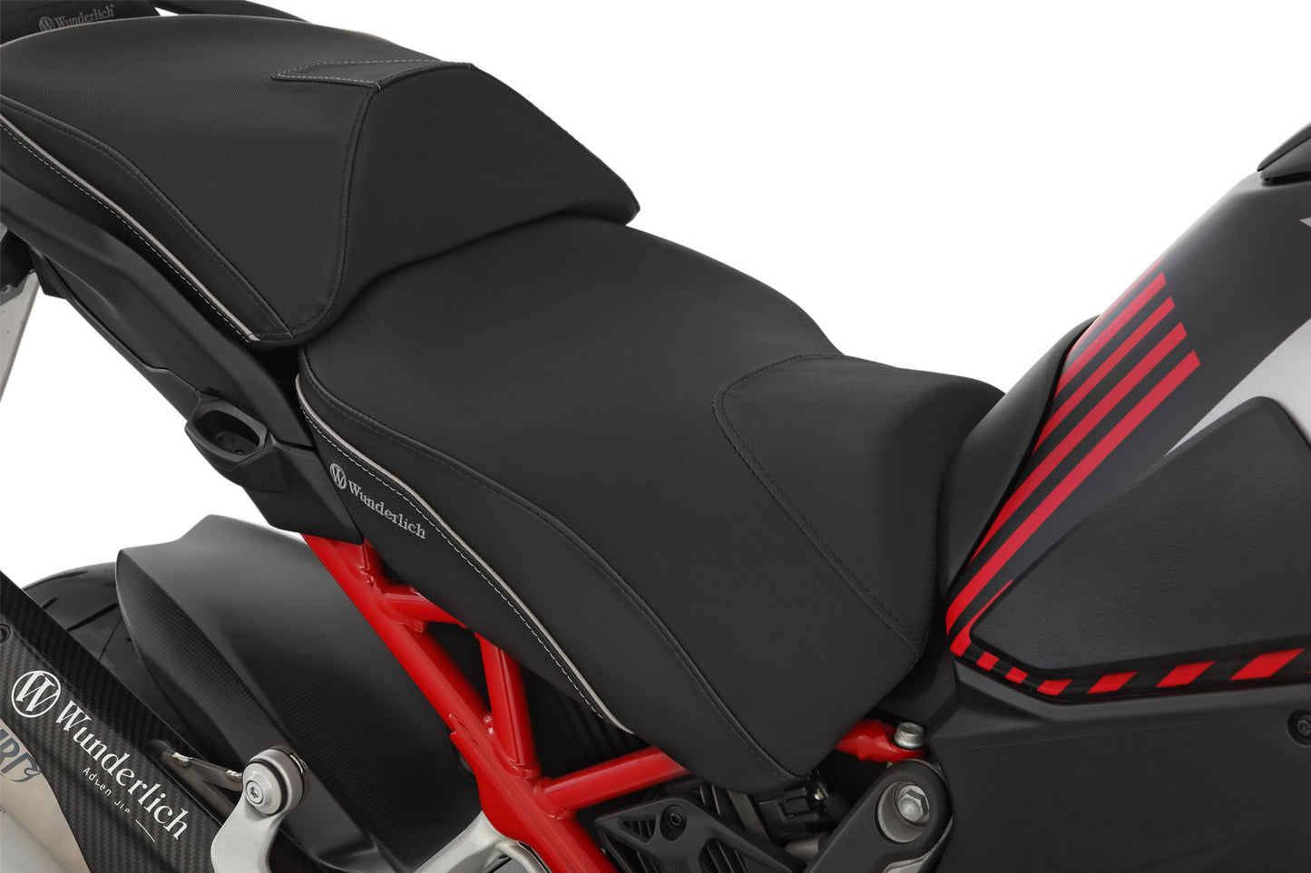 Rider Seat AKTIVKOMFORT with Heating Multistrada V4 - standard - black