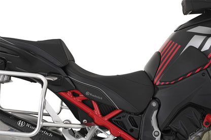 Wunderlich Rider Seat AKTIVKOMFORT with Heating Multistrada V4 - low - black