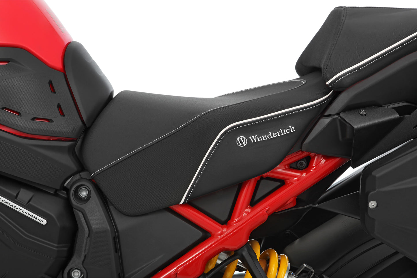 Wunderlich Rider Seat AKTIVKOMFORT with Heating Multistrada V4 - low - black