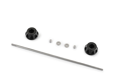 Wunderlich DOUBLESHOCK axle protectors Multistrada V2 - front - black