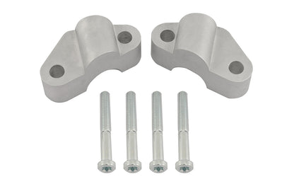 Handlebar Riser ERGO Multistrada V2 - 25 mm - silver