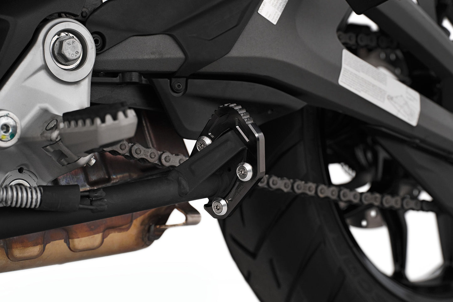 Wunderlich side stand enlarger Multistrada V2