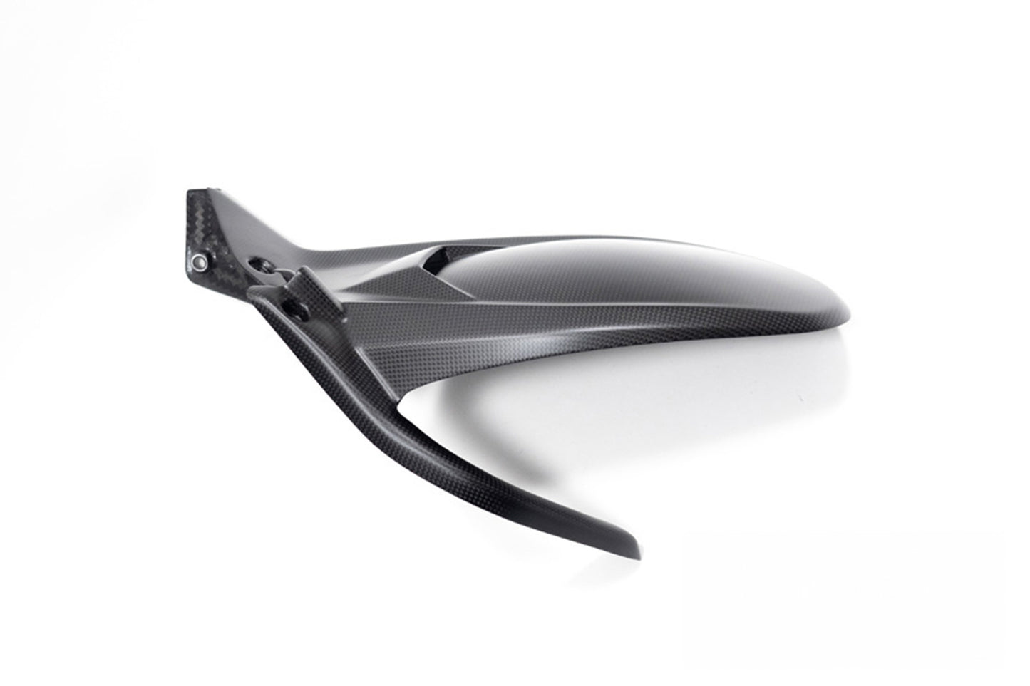 Ilmberger Mudguard with Brake Line Cover Multistrada V4 Pikes Peak - rear - carbon - matt