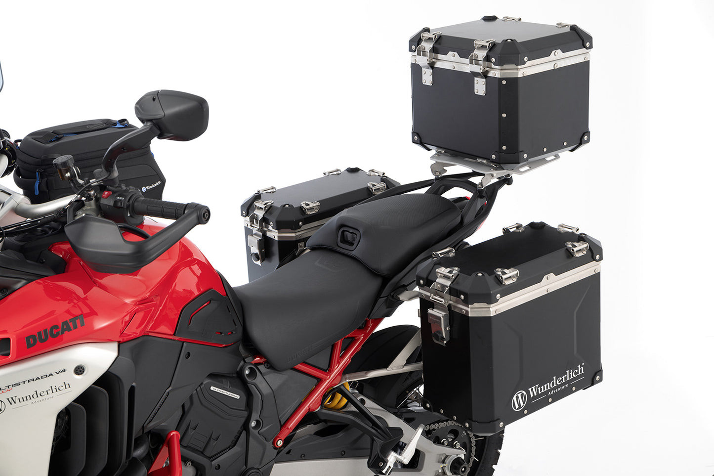 EXTREME top case carrier - silver