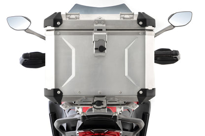 EXTREME top case - regular - without lock cylinder - silver