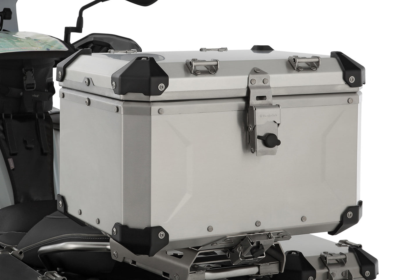 EXTREME Topcase maXLine - without lock cylinder - silver