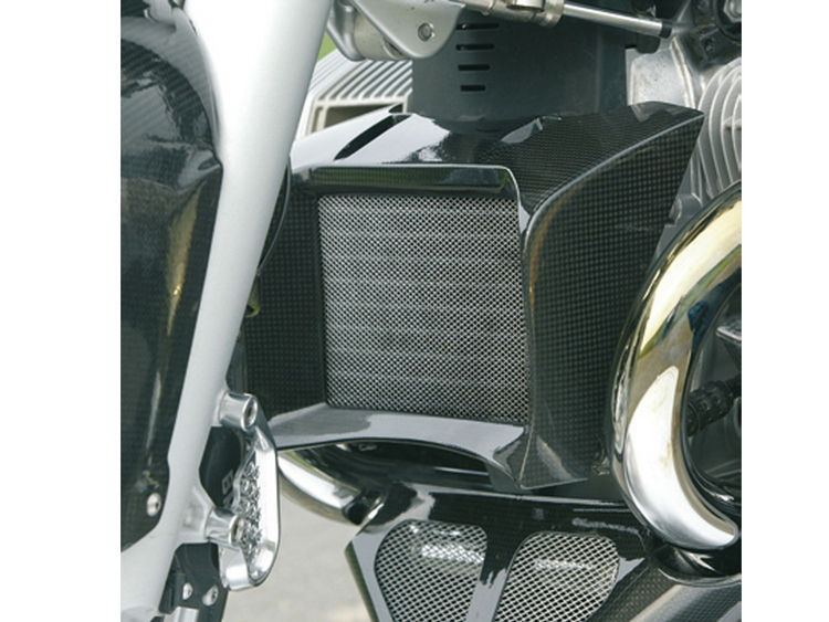 Oil cooler cover - Carbon