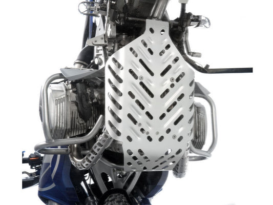 Engine protection plate Dakar - silver