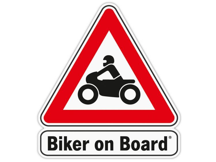 Sticker  Biker on Board