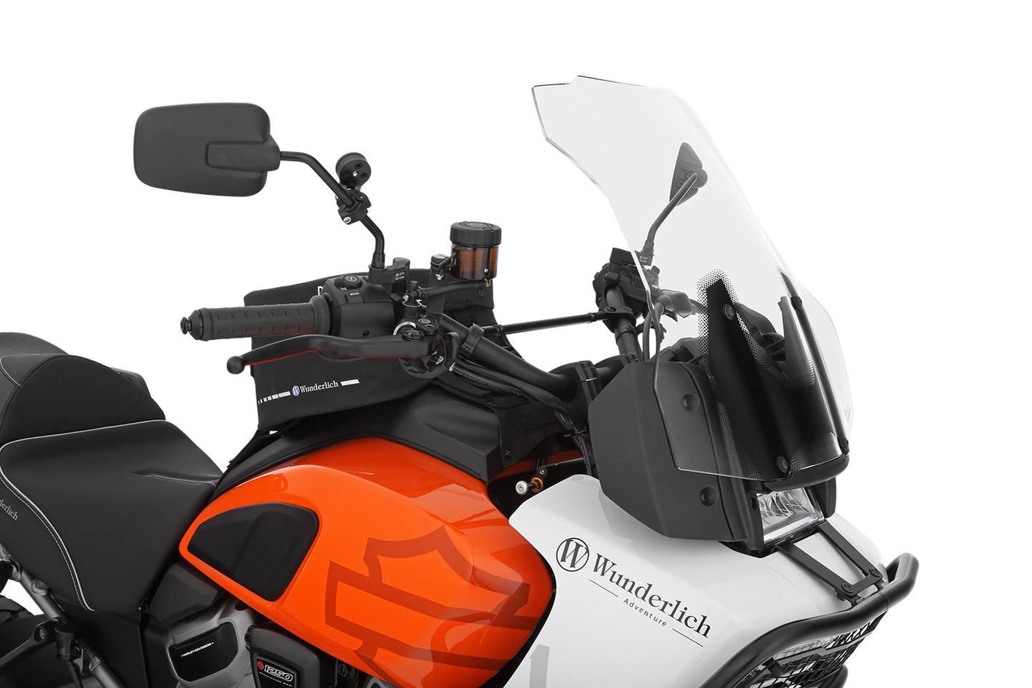 Wunderlich MARATHON windshield with windshield reinforcement