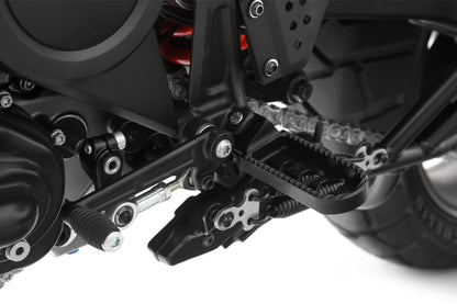 Wunderlich Lower footrests ERGO-COMFORT - black