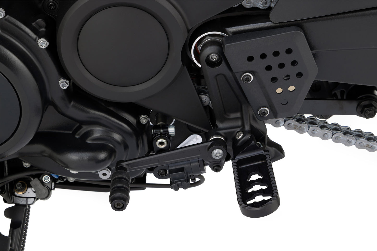 Wunderlich Lower footrests ERGO-COMFORT - black