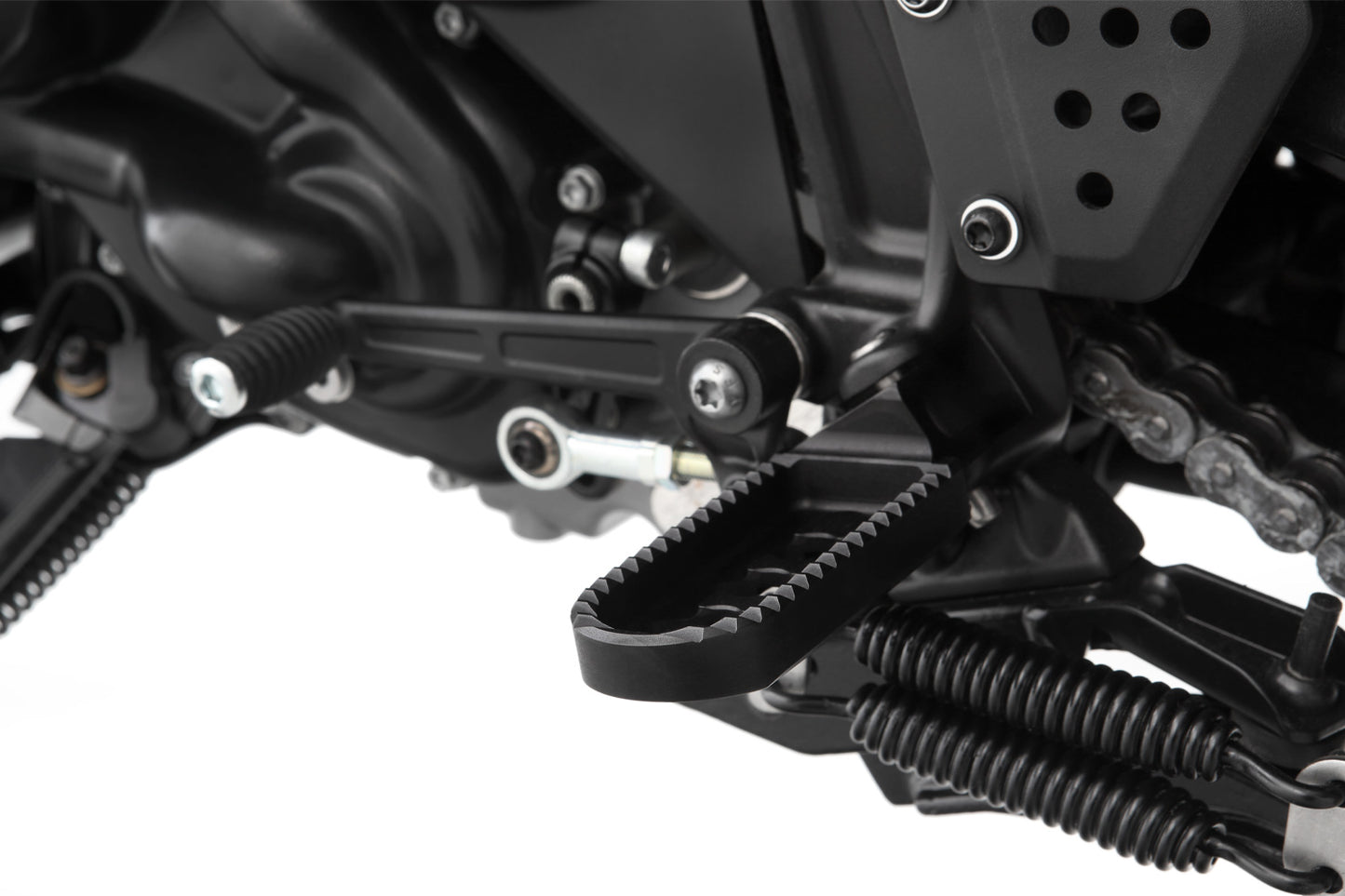 Wunderlich Lower footrests ERGO-COMFORT - black