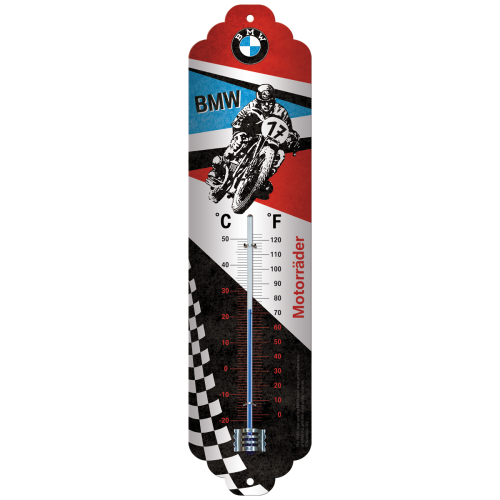 BMW Motorrader Thermometer from Nostalgic Art