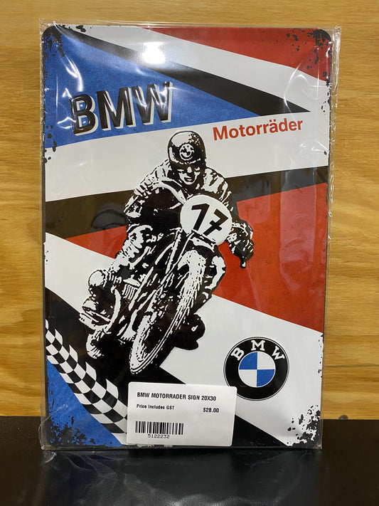BMW Motorrader metal sign 20 x 30 cm – Nostalgic-Art