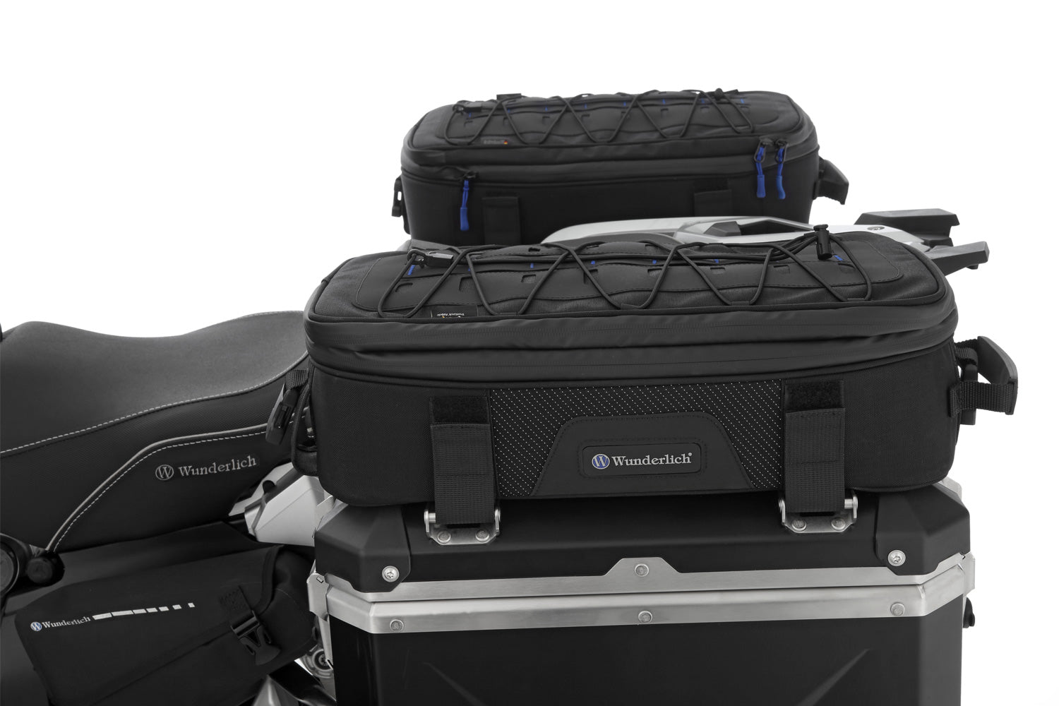 Wunderlich BagPacker II case top bag - black - left