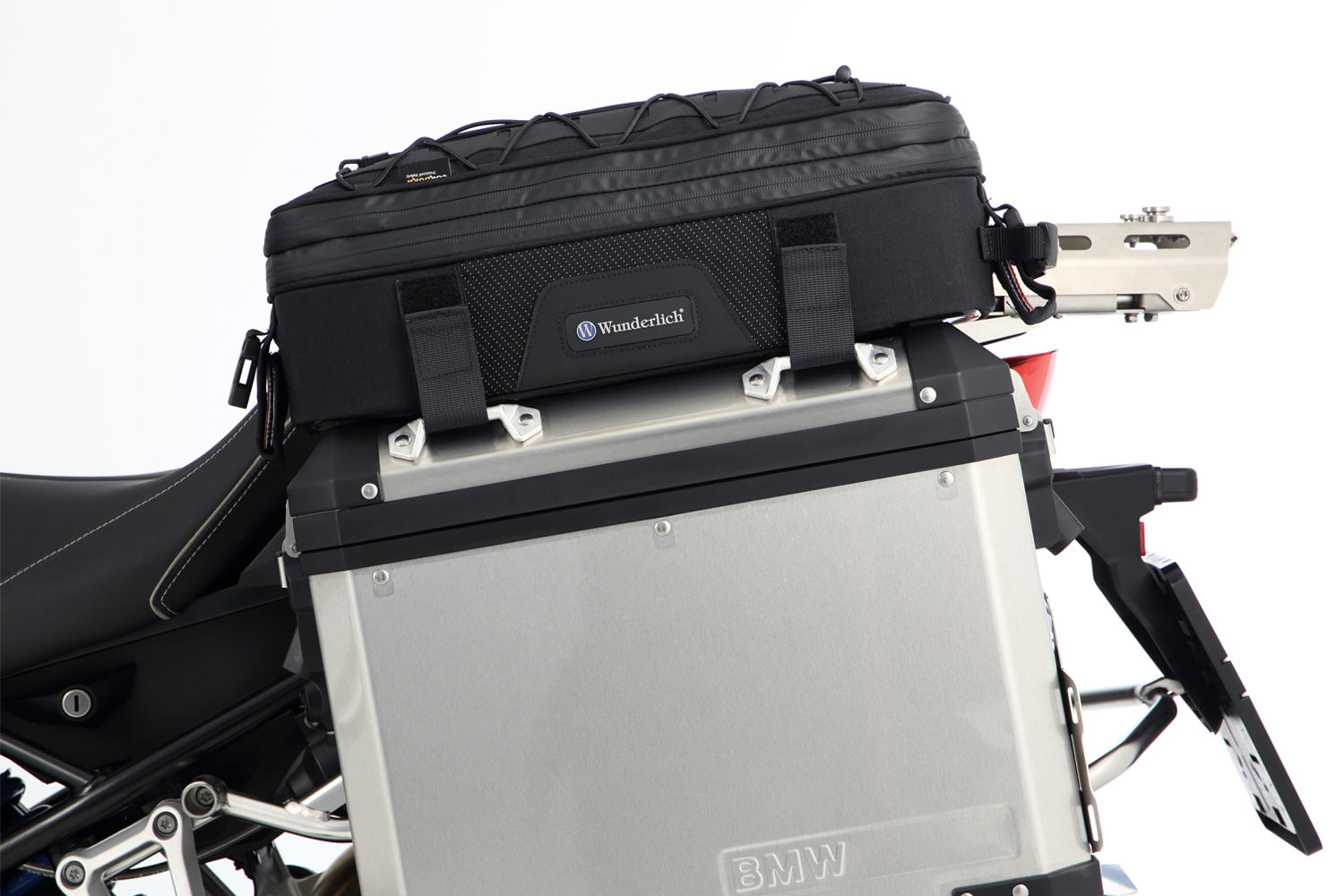 Wunderlich BagPacker II case top bag - black - left