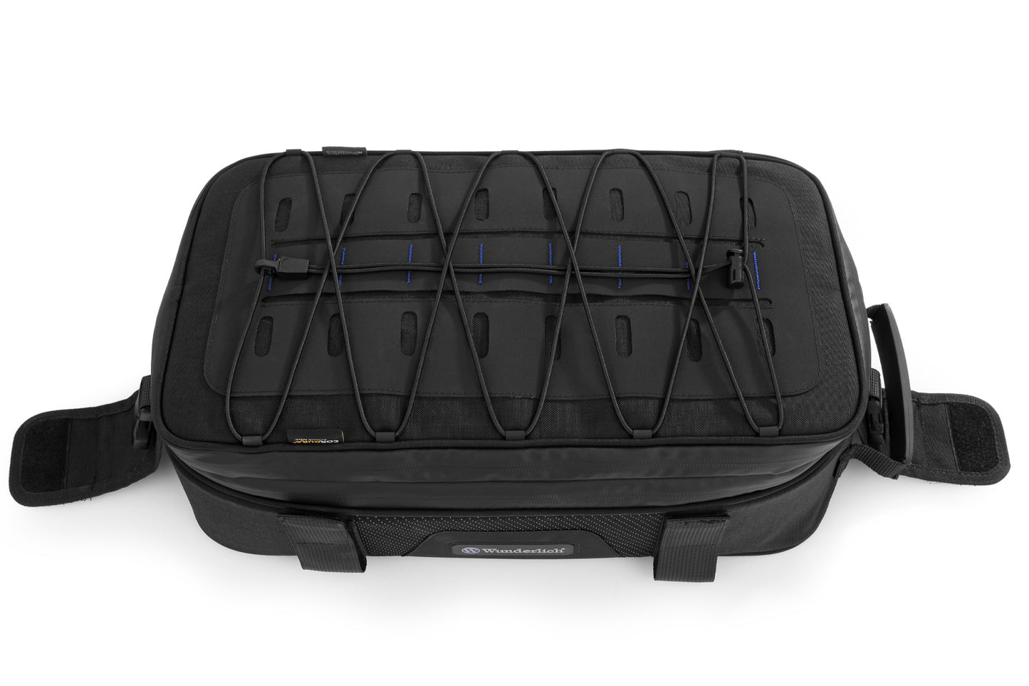 Wunderlich BagPacker II case top bag - black - left