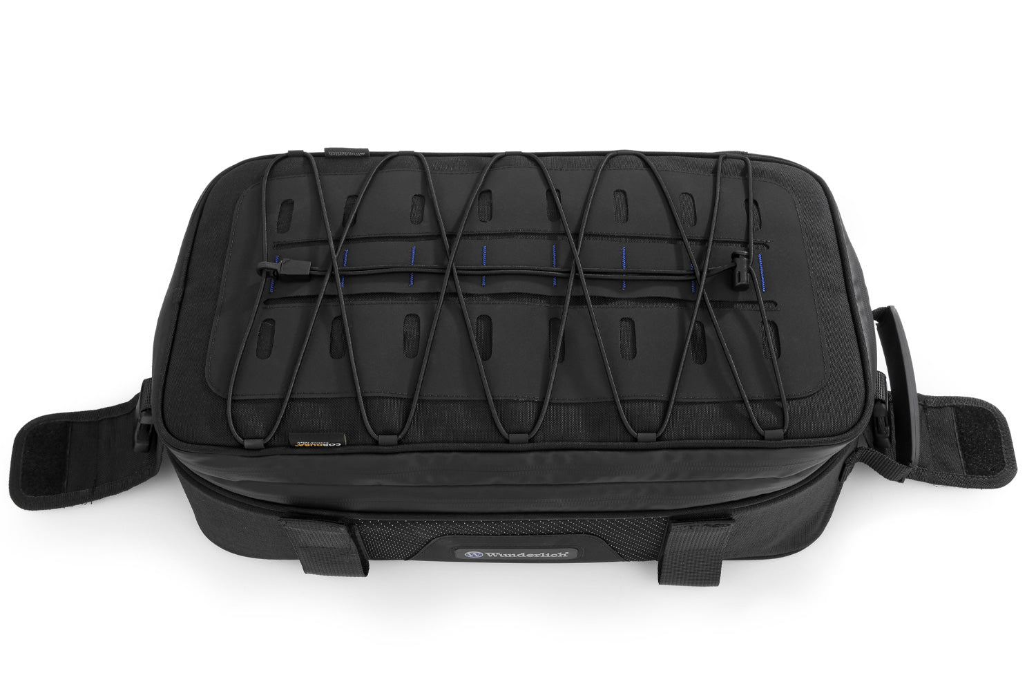 Wunderlich BagPacker II case top bag - black - left