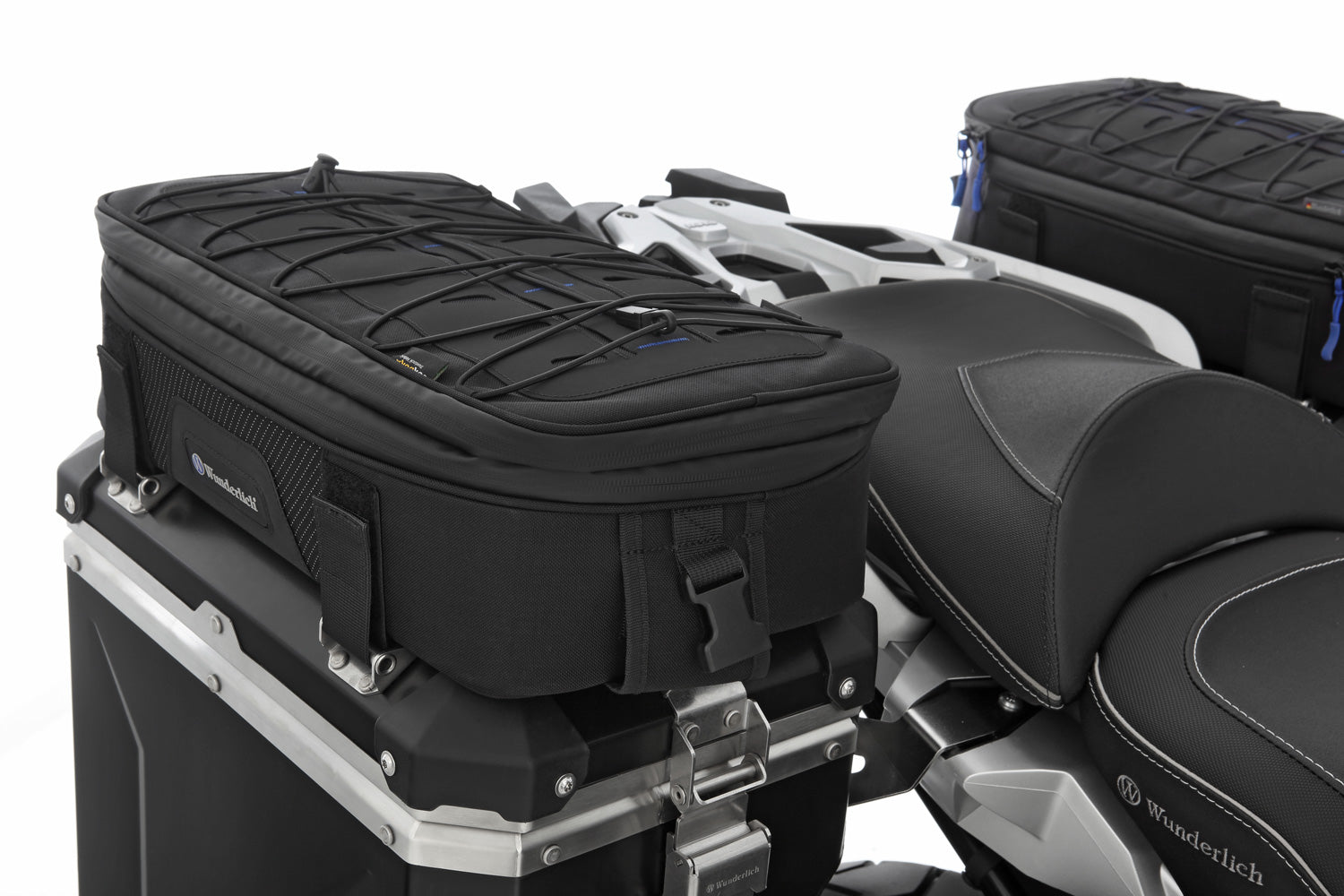 Wunderlich BagPacker II case top bag - black - left