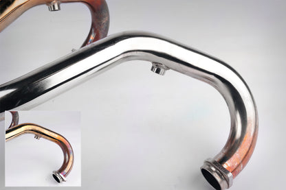 Stainless steel exhaust system cleaner