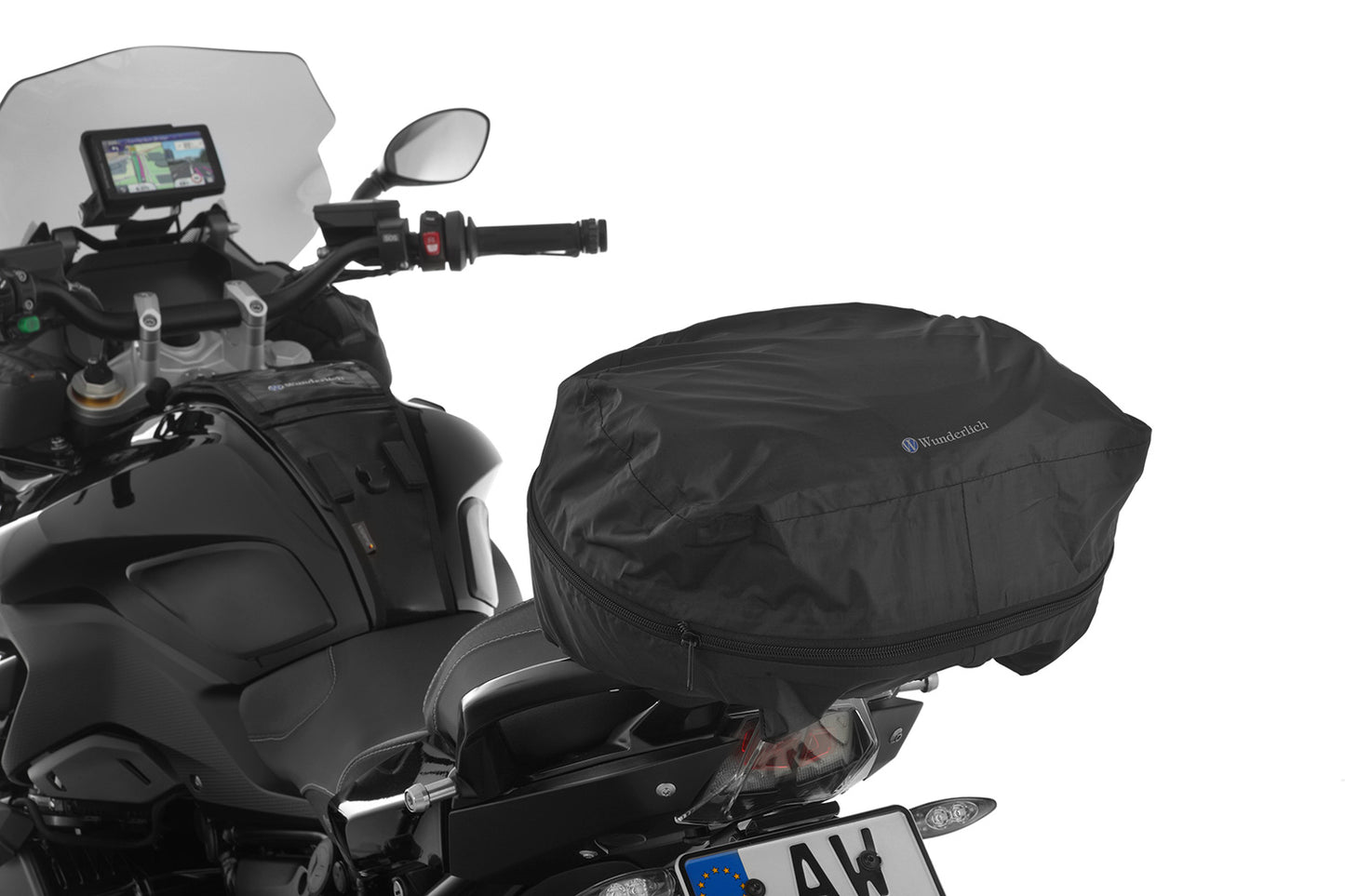 Rain cover Vario for ELEPHANT seat and carrier bag - black