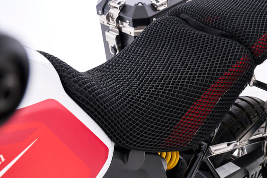 Seat cover COOL COVER - black - rider seat