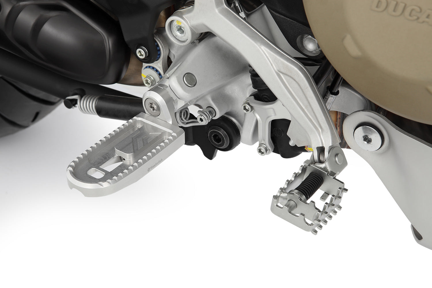 Wunderlich Vario adapter EVO1 (pair) - silver - 23mm