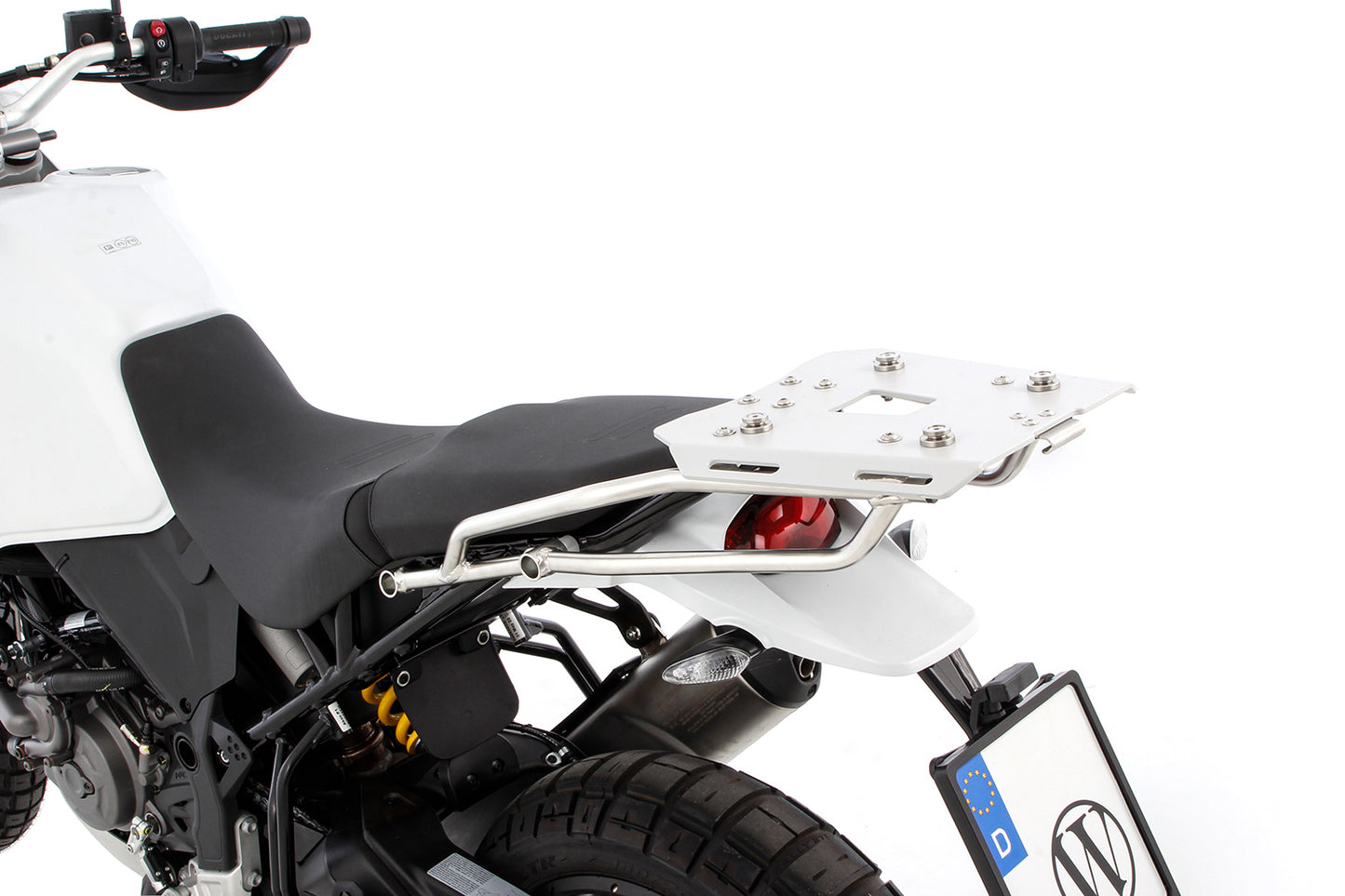 Wunderlich EXTREME top case carrier - silver