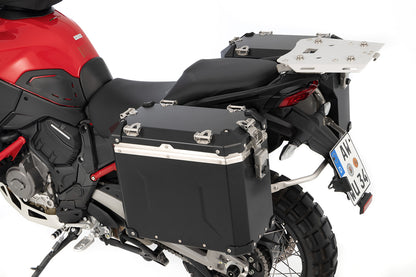 Wunderlich case set EXTREME - slimline - without lock cylinder - black